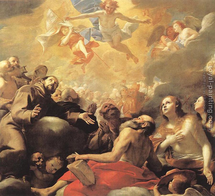 Mattia Preti : Christ In Glory Mattia Preti : Christ In Glory